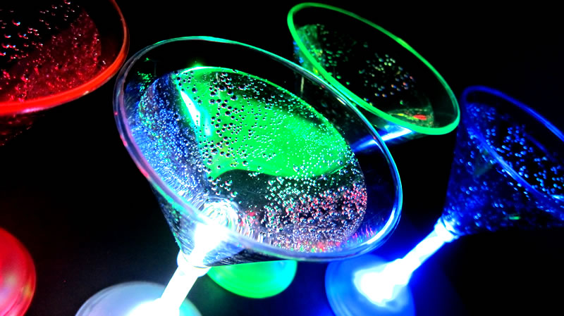 Glowing Martini